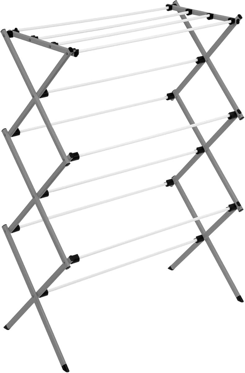 DRY-09065 Collapsible Clothes Drying Rack Steel — afbeelding 1