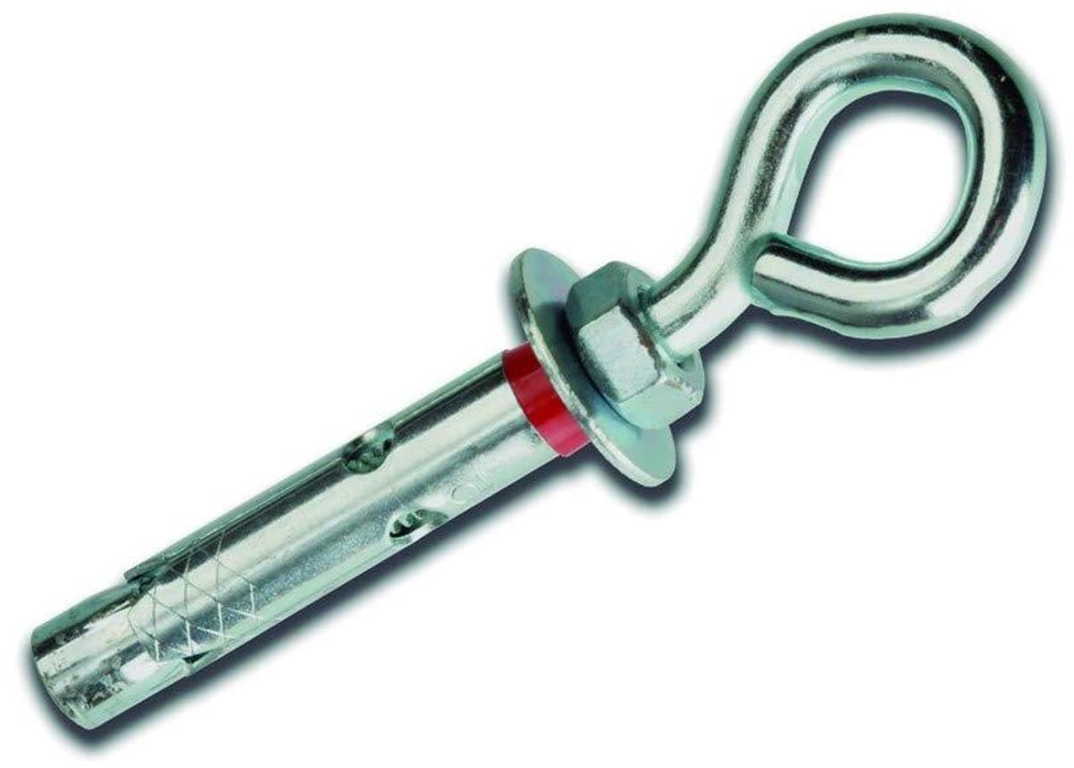 Metalen Ankerbouten - Betonpluggen Muur - Zware Lasten Bevestigen - Roestbestendig Staal - M8-10 Pack 5 - Zilver — afbeelding 1