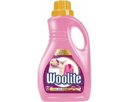 Woolite Wasmiddel Wol en Zijde met Keratine 25 wasbeurten 1,5 liter - Voordeelverpakking - 4 stuks