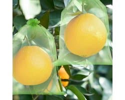 Fruitbeschermzakken voor Druiven, Perziken en Citrus - Bescherm uw Oogst tegen Ziekten en Regen